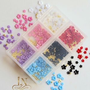 3D Box Acrylic Flower / Set #3