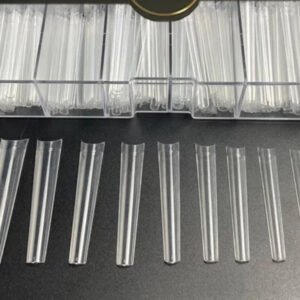 3XL Coffin No C Curve Nail Tips 420 pcs