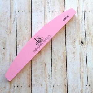 Pink Nail Buffer 100/180 Grit