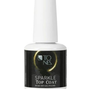 Sparkle Gel Polish Top Coat (Gold) - 16 ml / 0.56 fl oz
