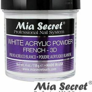 4 oz White Acrylic Powder (French - 3D Series)
