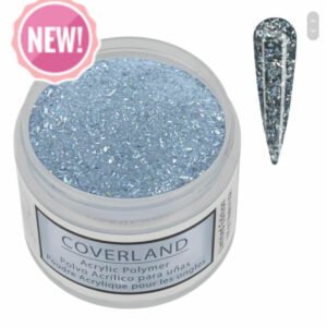 Coverland Acrylic Powder 1.5 oz - "Crushed Silver" (Limited Edition)