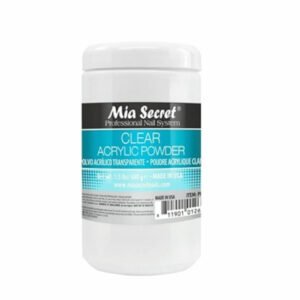 Mia Secret Clear Acrylic Powder (Professional Bulk) - 1.5 lbs / 680 g