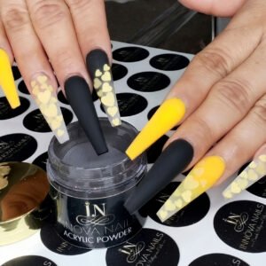Midnight Acrylic Nail Powder 1 oz
