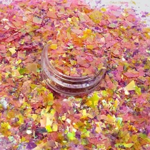 Multicolor Mylar Nail Art Decoration