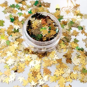 Autumn Maple Leaf Nail Decoration