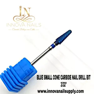 Blue Cone Carbide Nail Drill Bit 3/32"