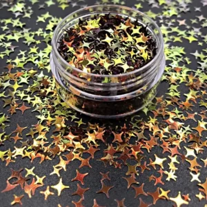 Chameleon Four Angle Stars Nail Decoration