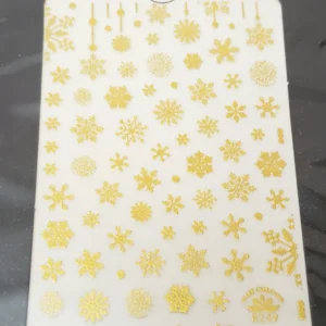 Christmas Holographic Nail  Art Stickers 1 (R249)