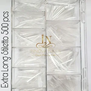 Clear Extra Long Stiletto Nail Tips 500 Pcs