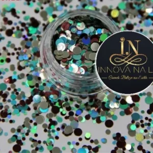 Color Round Dots Nail Decoration #4