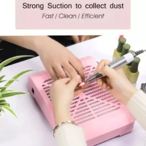 Corless Electric Nail Dust Collector with Rechargeable Battery