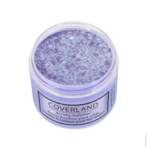 Coverland Acrylic Powder 1.5 oz "Amethyst Stars" Limited Edition