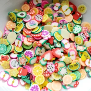 Fimo Fruits Nail Art Decoration