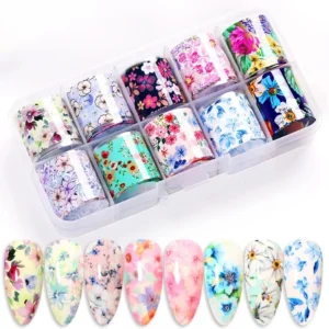 Floral Transfer Foil