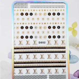 LV  NAIL ART STICKERS