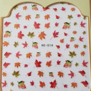 Maple Leaf Nail Stickers