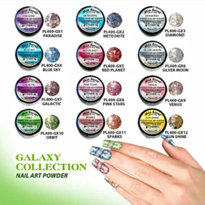 Mia Secret 12 Pc Galaxy Acrylic Collection 1/4 oz