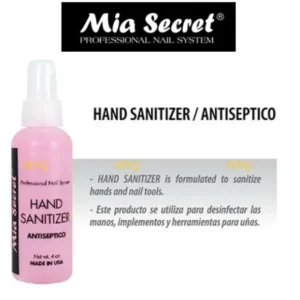 Mia Secret Hand Sanitizer 8 oz  (Anticeptico)
