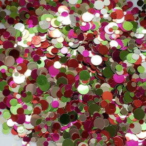 Mix Colors Dot Nail Decoration