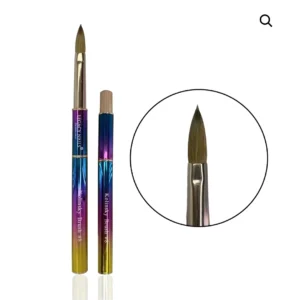 Multi-color Kolinsky Brush #8
