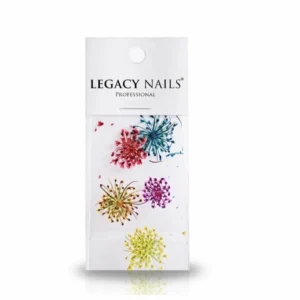 Nail Art Dry Flowers