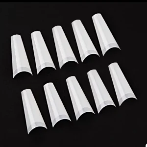 Regular Natural Coffin Nail Tips 500 Pcs  (Box Not included )