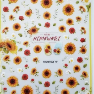 SUNFLOWER #1 NAIL ART STICKERS