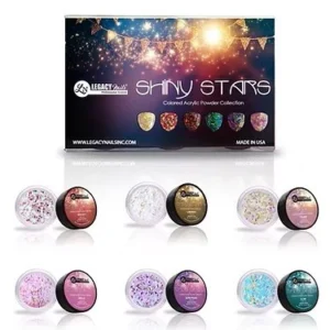 Shiny Stars Colored Acrylic Powder Collection