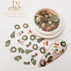 Snowman Nail Art Decoration